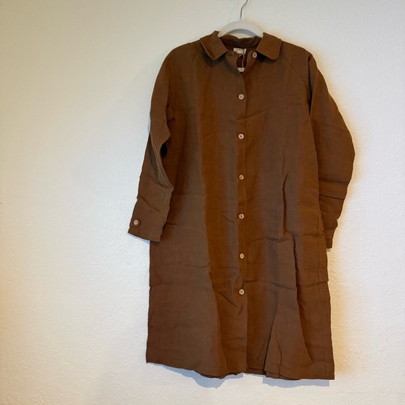 THE SIMPLE FOLK Women's Linen Jua Jacket - Picture 2 of 12